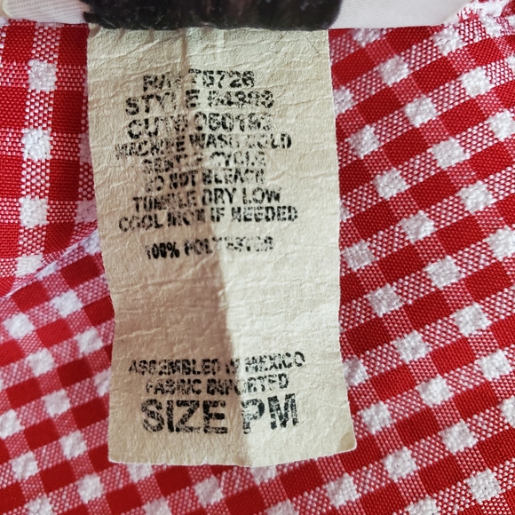 TEDDI PETITE Gingham Dress - Picture 9 of 9